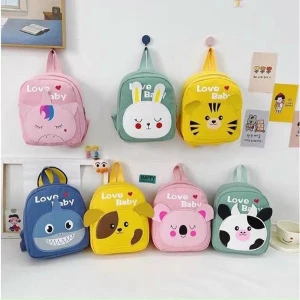 Balo hình thú cho bé mầm non Love Baby