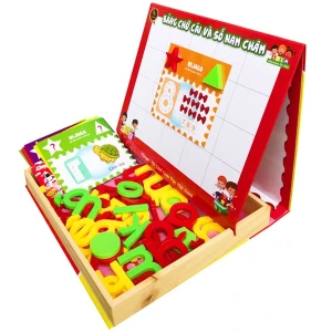 Bộ chữ cái nam châm và số đếm Vijago