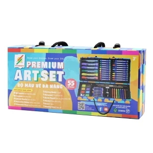 Bộ màu vẽ đa năng Colormate hộp giấy M55