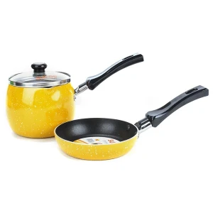 Bộ nồi nấu bột chống dính cho bé Supor T0305 - nhiều màu