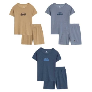 Bộ quần áo bé trai cộc tay Lullaby NH801R