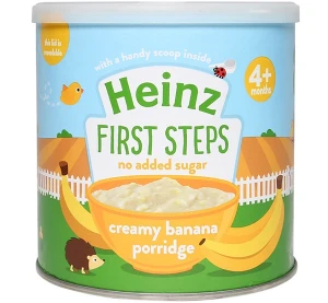 Bột ăn dặm Heinz cháo kem vị chuối 240g (4M )