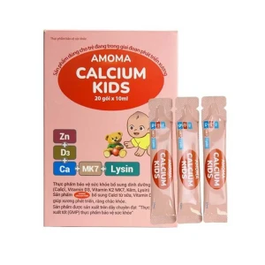 Canxi hữu cơ cho bé Amoma Calcium Kids dạng nước
