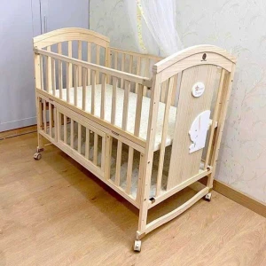 Cũi gỗ cho bé 6 trong 1 Sweet Dreams (70*120cm); giường cũi trẻ em đa năng