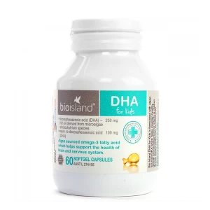 DHA Bioisland Úc cho bé (60 viên) - hàng công ty