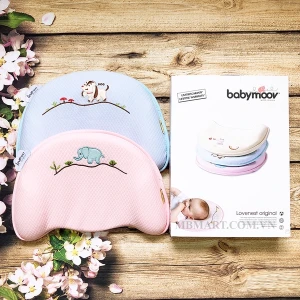 Gối chống bẹp đầu cho bé Baby Moov