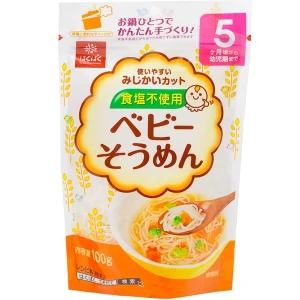 Mì Somen tách muối Hakubaku Nhật 5M 100g