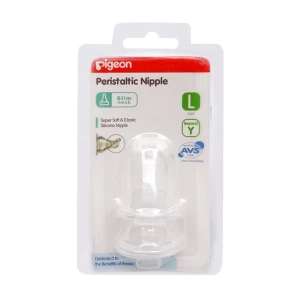 Núm ty pigeon Plus (cổ hẹp, silicon)