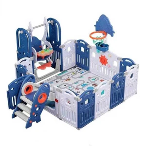 Quây bóng cho bé Toyshouse cao cấp hình tên lửa WM19086-QBB