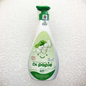 Sữa tắm Dr Papie thảo dược tạo bọt 6M