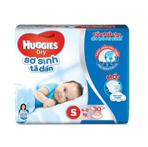 Tã dán Huggies cho bé từ sơ sinh (đủ size)