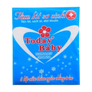 Tấm lót sơ sinh 3 lớp Today baby