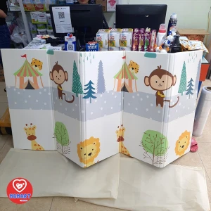 Thảm xốp XPE phủ Silicon 2 mặt (180*200)