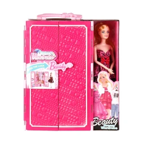 Tủ đựng đồ trang điểm búp bê No.0674; phụ kiện trang điểm búp bê