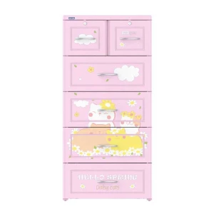 Tủ nhựa Duy Tân Tabi 5 tầng 6 ngăn