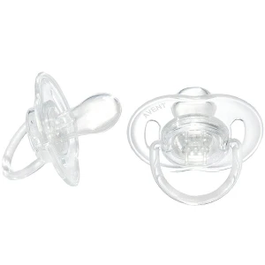 Ty ngậm Avent cổ điển trong suốt 169.23 (có nắp đậy)