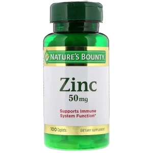 Viên bổ sung kẽm Nature s Bounty Zinc 50mg