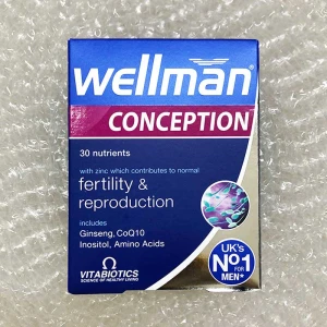 Viên uống bổ tinh trùng Wellman Conception cải thiện sinh lý, tăng cường chất lượng tinh trùng