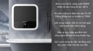 Máy Nước Nóng Gián Tiếp ANDRIS2 30 LUX-D AG