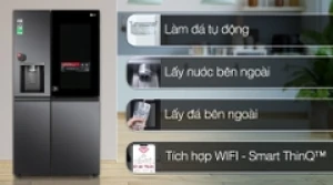 Tủ lạnh LG Inverter 635 Lít GR-X257MC