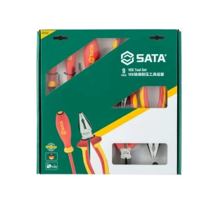 Bộ công cụ cách điện 9 chi tiết VDE 1000V Sata 09262