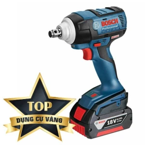 Máy siết bu lông động lực dùng pin 18V Bosch GDS 18V-EC 300-ABR (SOLO)
