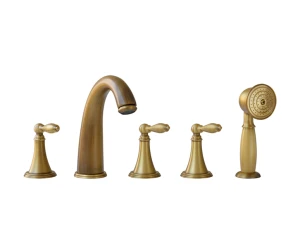 BỘ VÒI SEN BỒN TẮM BẰNG ĐỒNG GIẢ CỔ KANLY GCB22