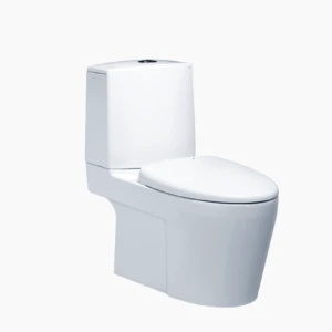 BỒN CẦU HAI KHỐI CAESAR CD1345 NẮP ÊM