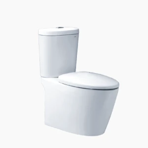 BỒN CẦU HAI KHỐI CAESAR CD1348 NẮP ÊM