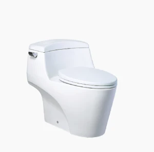 BỒN CẦU MỘT KHỐI CAESAR C1353 NẮP ÊM