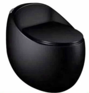 BỒN CẦU MỘT KHỐI TRỨNG ĐEN C901C CAO CẤP