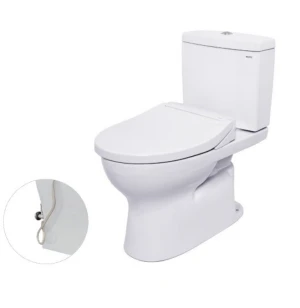 BỒN CẦU TOTO CS320DRE2 HAI KHỐI NẮP CƠ