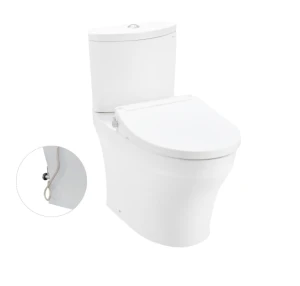 BỒN CẦU TOTO CS838DE2 HAI KHỐI NẮP CƠ