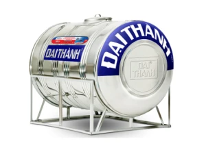 BỒN NƯỚC INOX ĐẠI THÀNH 4500L NGANG