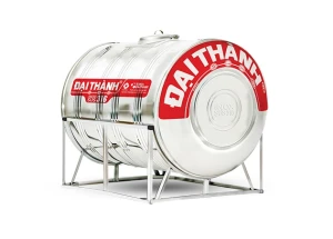 BỒN NƯỚC INOX ĐẠI THÀNH MỚI VIGO SUS 316 1000L NGANG