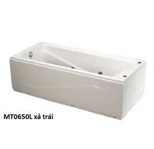 BỒN TẮM MASSAGE 1.5M CHÂN YẾM CAESAR MT0650L/R