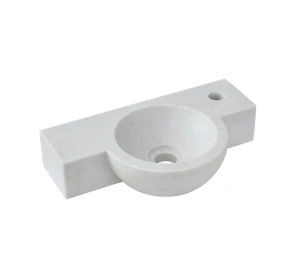 LAVABO MINI BẰNG ĐÁ TỰ NHIÊN TREO TƯỜNG MAR6M3V