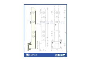 Trụ lùn ngoài mặt bậc Nam Thao NT 006A