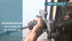 Lắp đặt khóa thẻ từ