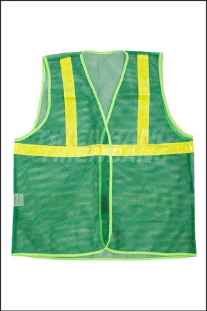 Áo lưới phản quang xanh lục