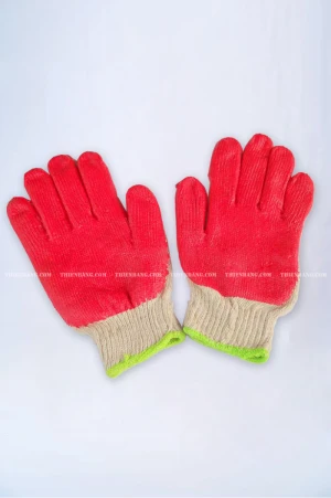 Găng tay sơn đỏ - Bảo Hộ Lao Động Thiên Bằng
