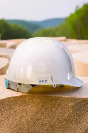 Mũ bảo hộ COV trắng - Bảo Hộ Lao Động Thiên Bằng