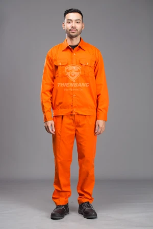 Quần áo công nhân điện lực thường tiêu chuẩn miền Bắc