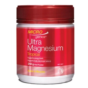 Bột bổ sung magie phục hồi cơ bắp Microgenics Ultra Magnesium Tropical 250g Pre-order