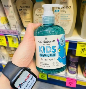 Gel vuốt tóc hữu cơ cho bé Organic Care Naturals Kids Styling Gel Pre-order