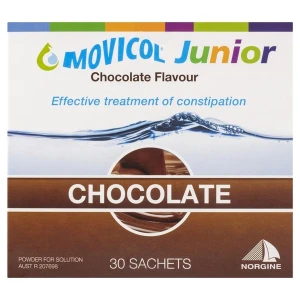 Hỗ trợ điều trị táo bón cho trẻ Movicol Junior Chocolate