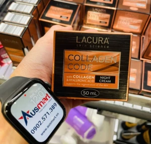 Kem dưỡng da ban đêm LACURA Collagen Code Night Cream 50ml