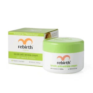 Kem dưỡng da chống nhăn Rebirth Lanolin & Vitamin E Anti-Wrinkle Cream 100g Pre-order