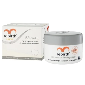 Kem dưỡng sáng da nhau thai cừu Rebirth Placenta Whitening Cream 100ml Pre-order