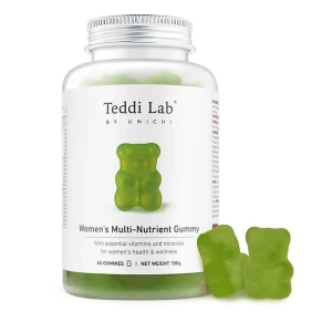 Kẹo dẻo dinh dưỡng tổng hợp Unichi Teddi Lab Women's Multi-Nutrient Gummy 60 viên Pre-order
